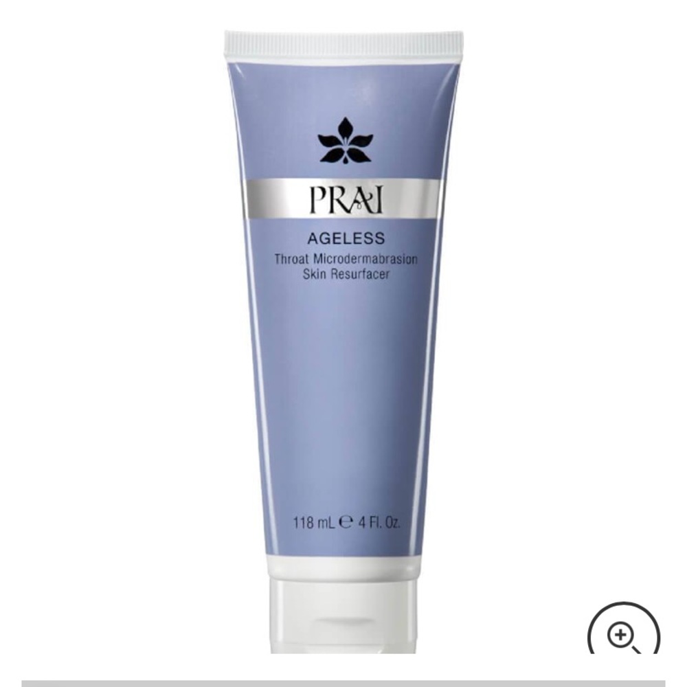 NWT Prai Ageless Throat Microdermabrasion Skin Resurfacer 4oz